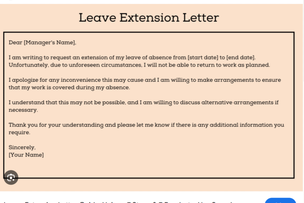 How to Write a Leave Extension Request That Gets Approved (Easy Templates + Examples)