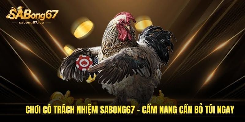 Chơi Có Trách Nhiệm Sabong67 – Cẩm Nang Cần Bỏ Túi Ngay