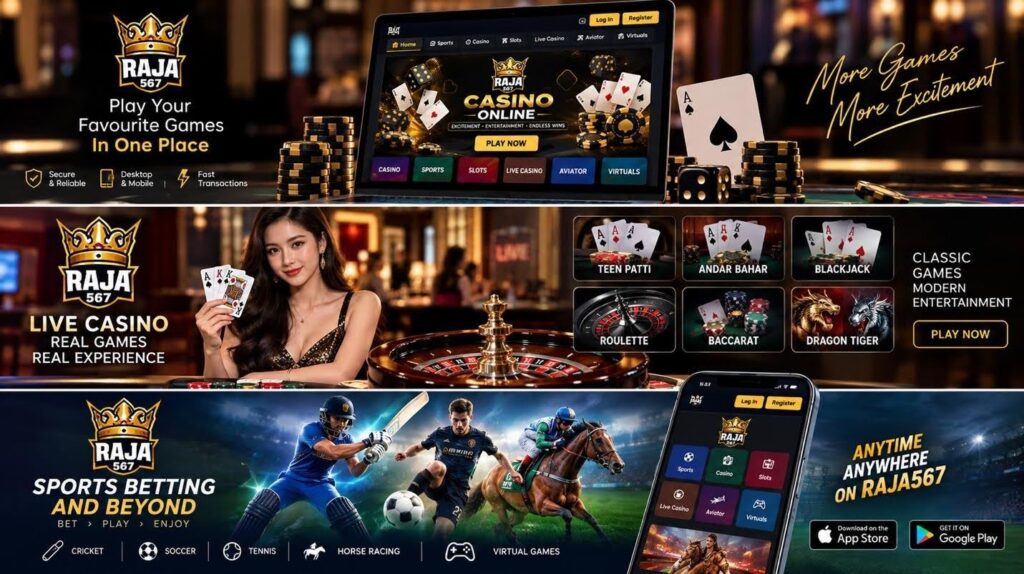Raja567 Online Casino and Gaming Guide